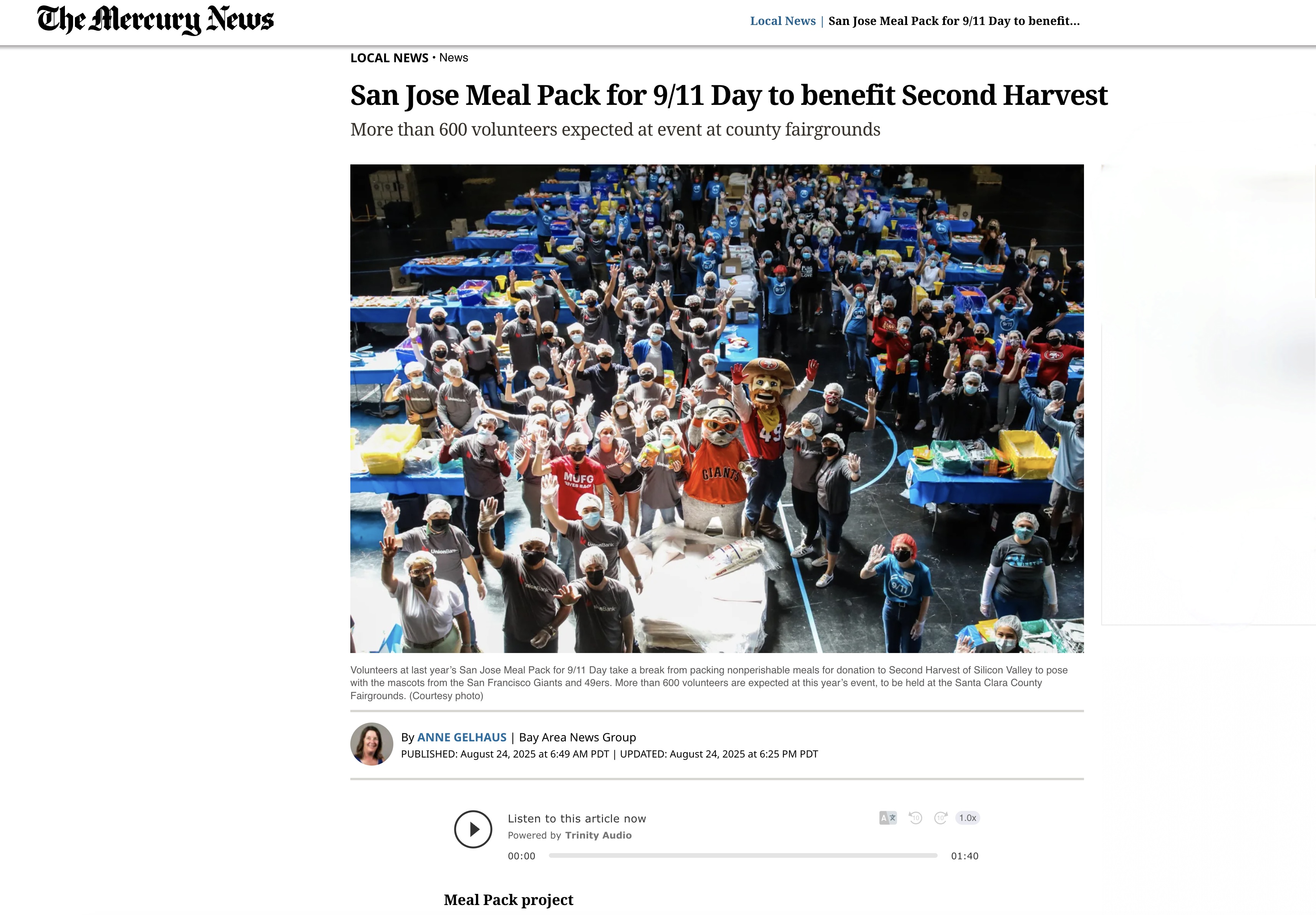 Mercury News / 911 Day